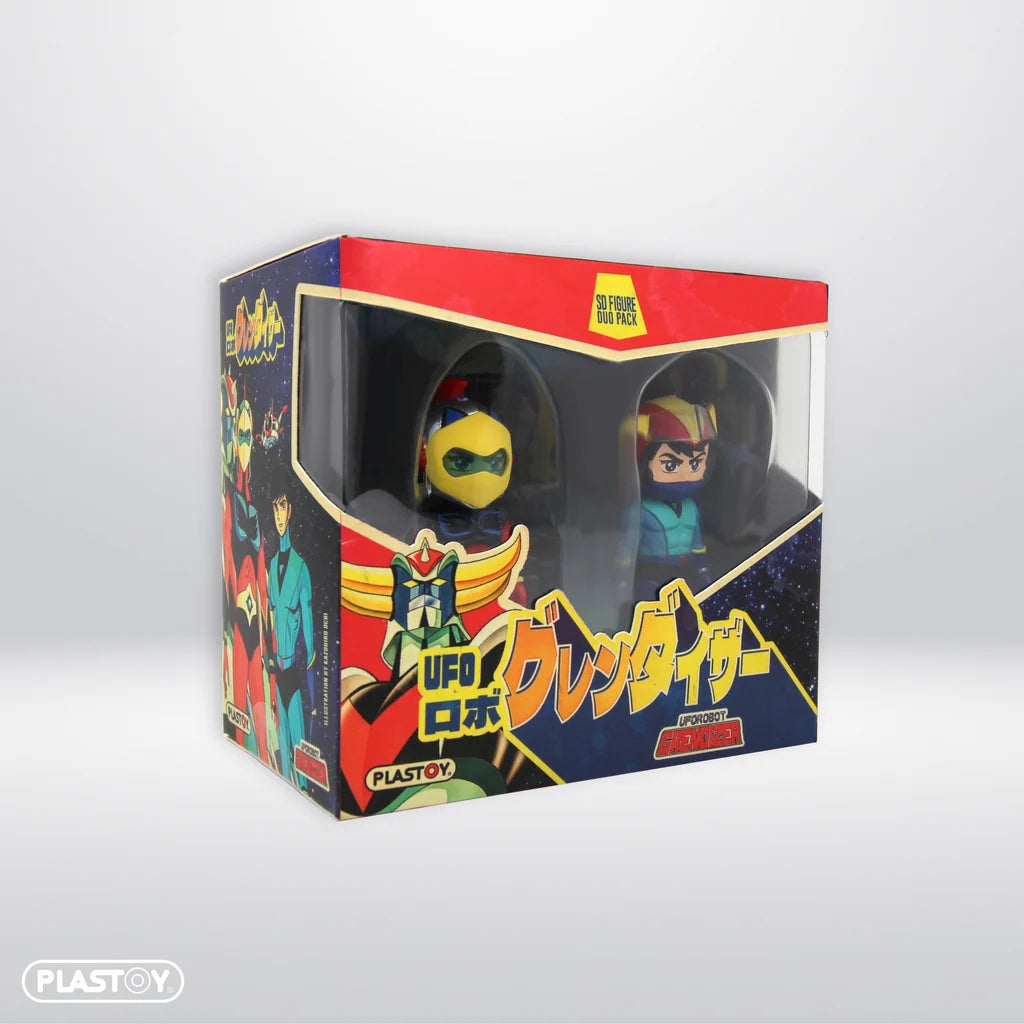 Goldorak – Pack Duo Actarus & Alcor – Figurines 6 cm