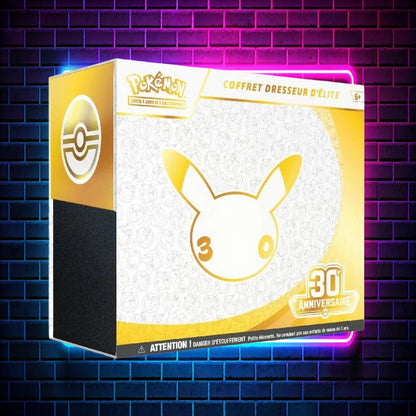 Pokémon Coffret Dresseur d’Élite 30e Anniversaire – ETB Française