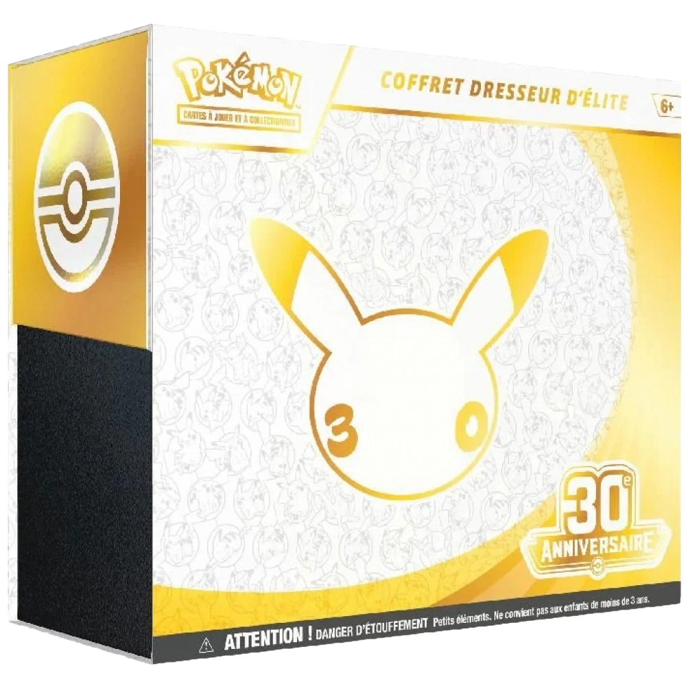 Pokémon Coffret Dresseur d’Élite 30e Anniversaire – ETB Française