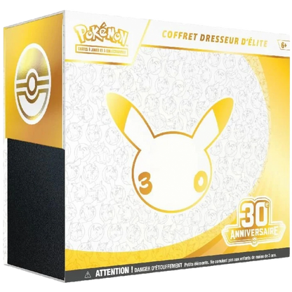 Pokémon Coffret Dresseur d’Élite 30e Anniversaire – ETB Française
