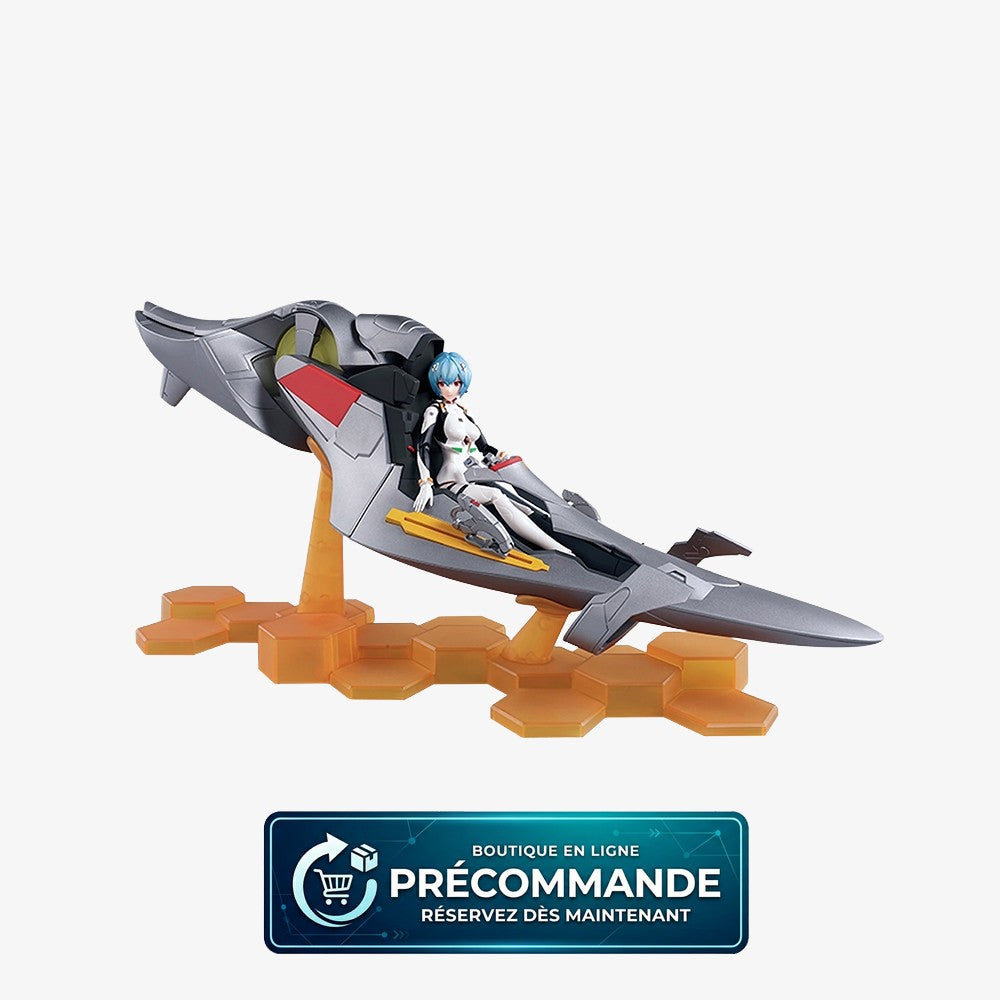 Maquette Evangelion Blokees Rei dans l'entrée du plug, série Fantastics FFEX01, détail réaliste et couleurs vives