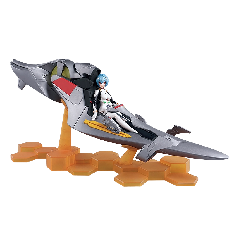 Maquette Evangelion Blokees Fantastics Series FFEX01 Rei dans le plug d'entrée, détails du modèle intérieur de l'Evangelion.