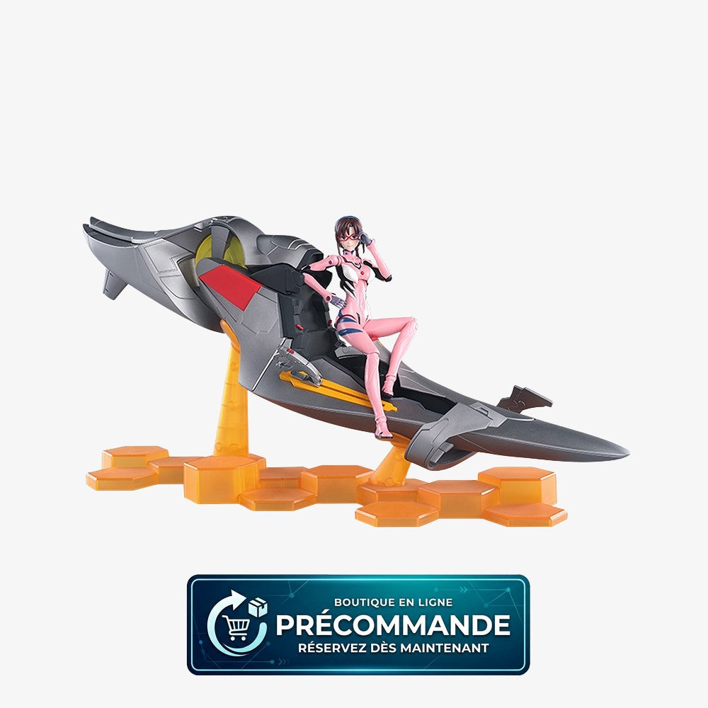 Maquette Evangelion Blokees FFEX02 Mari dans son intérieur de plug d'entrée, modèle détaillé de la série Fantastics.