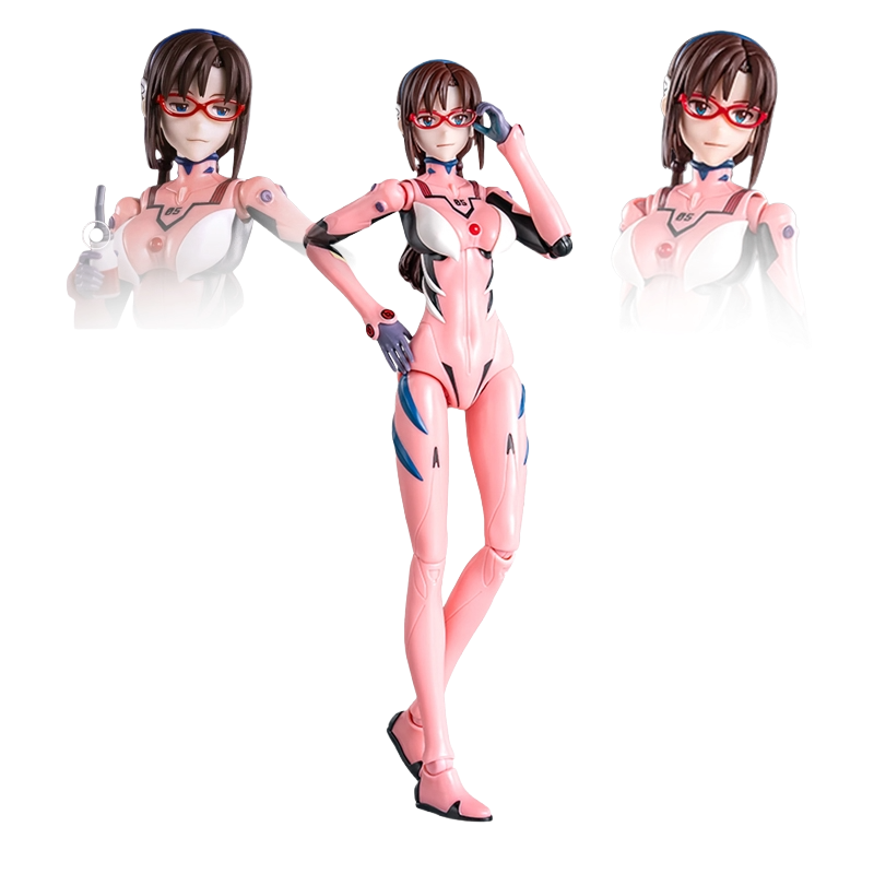 Kit de modèle Evangelion Blokees Mari Plug Suit de la série Fantastics, maquette détaillée avec figurine de la pilote Evangelion.