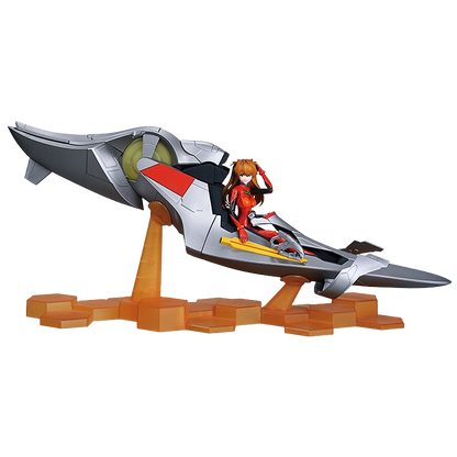 Maquette de cockpit d'Asuka de la série Fantastics Blokees FFEX03, modèle de kit de Evangelion avec intérieur détaillé.