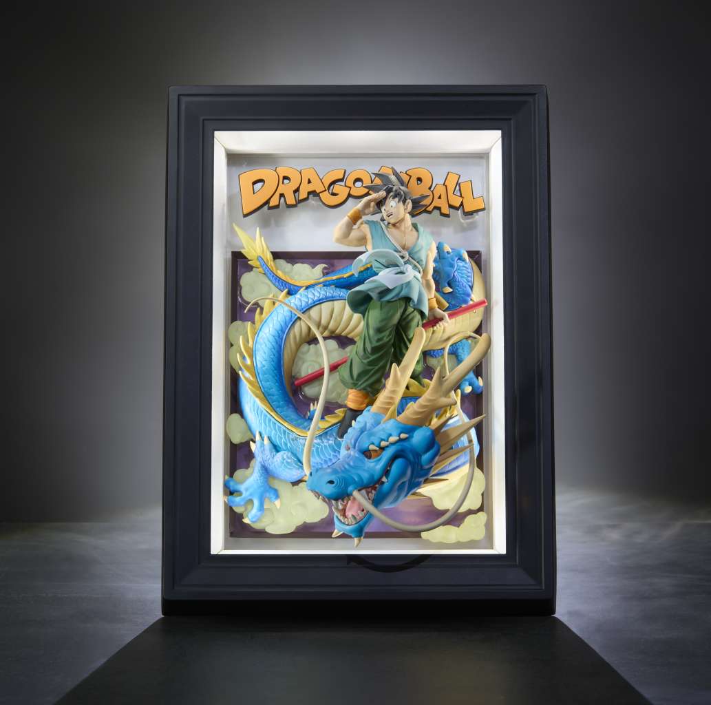 DRAGON BALL - Son Goku & Dragon - Figurine Tamashii Art 27.5cm - Toys Legacy Collection