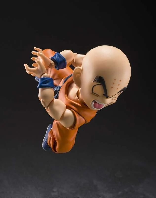 DRAGON BALL Z - Krillin - Figurine S.H. Figuarts 11cm - Toys Legacy Collection