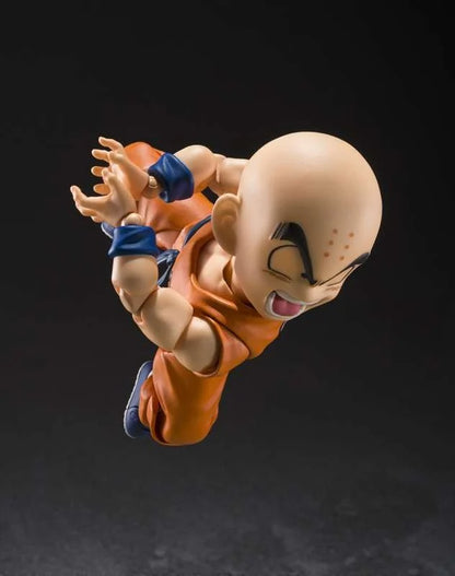 DRAGON BALL Z - Krillin - Figurine S.H. Figuarts 11cm - Toys Legacy Collection