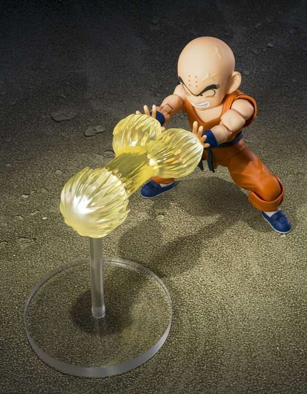 DRAGON BALL Z - Krillin - Figurine S.H. Figuarts 11cm - Toys Legacy Collection