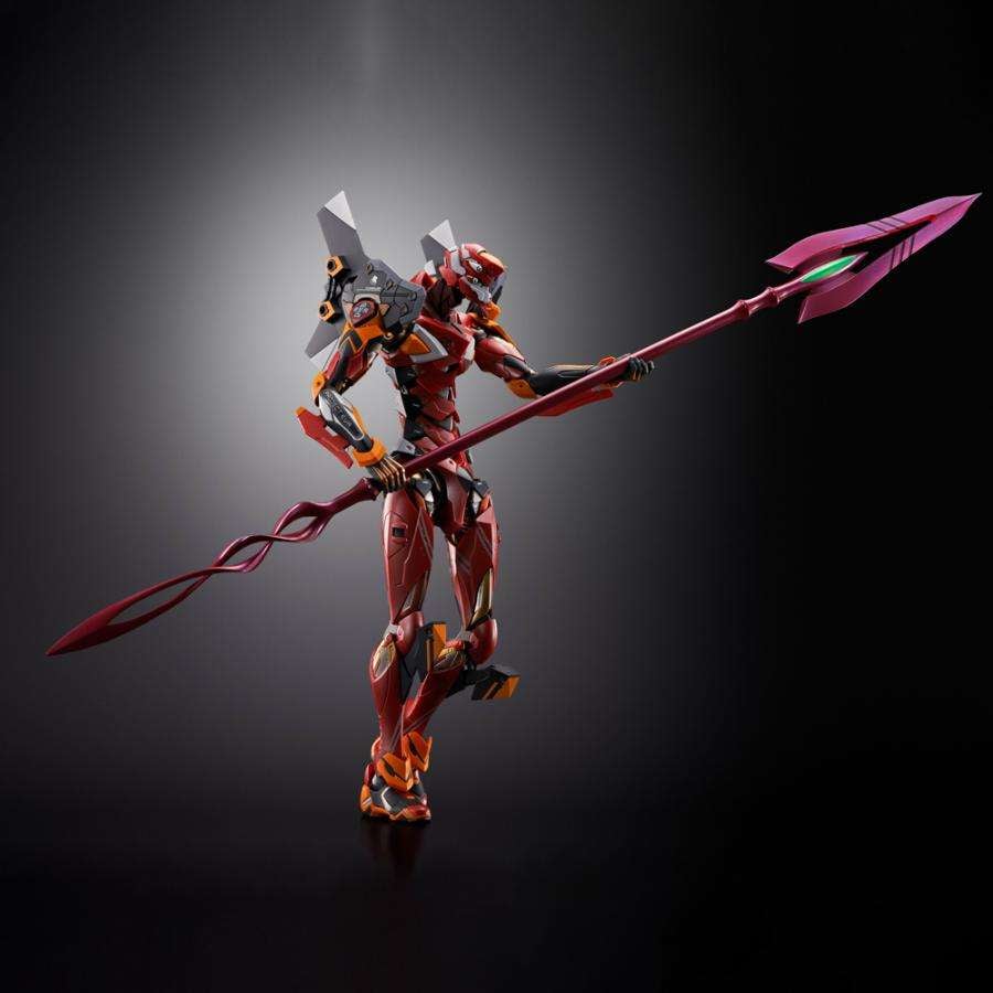 EVANGELION - EVA-02 + Lance de Cassius - Figure Metal Build 30th 22cm - Toys Legacy Collection