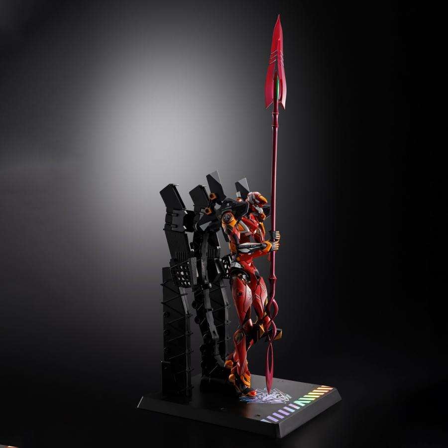 EVANGELION - EVA-02 + Lance de Cassius - Figure Metal Build 30th 22cm - Toys Legacy Collection