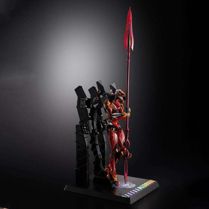 EVANGELION - EVA-02 + Lance de Cassius - Figure Metal Build 30th 22cm - Toys Legacy Collection