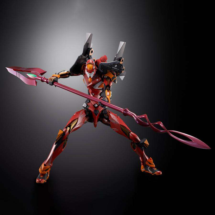 EVANGELION - EVA-02 + Lance de Cassius - Figure Metal Build 30th 22cm - Toys Legacy Collection