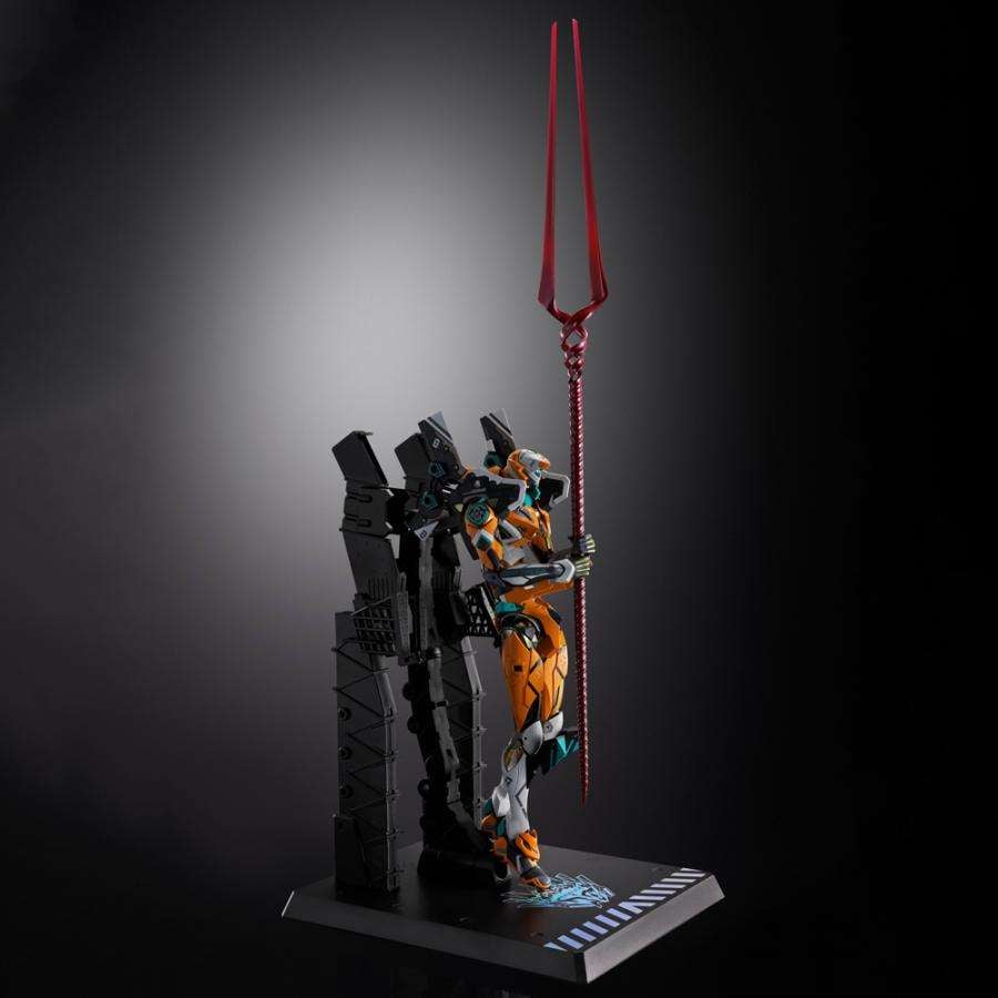 EVANGELION - EVA-00 + Lance de Longinus - Figure Metal Build 30th 22cm - Toys Legacy Collection