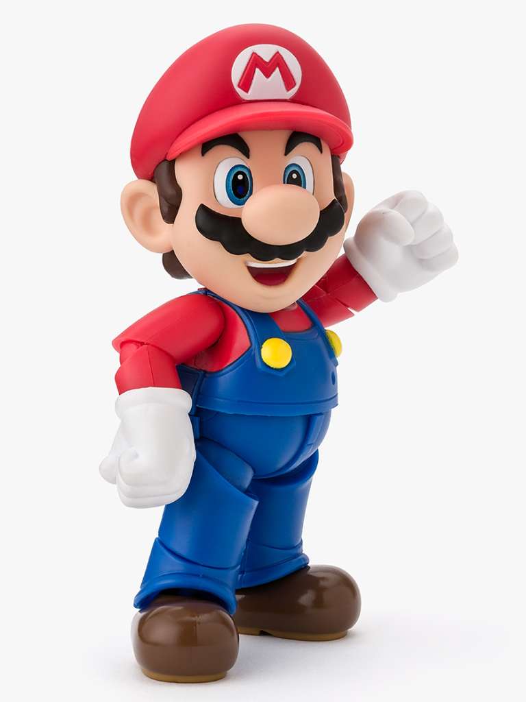 SUPER MARIO - Mario - Figurine S.H. Figuarts 10cm - Toys Legacy Collection