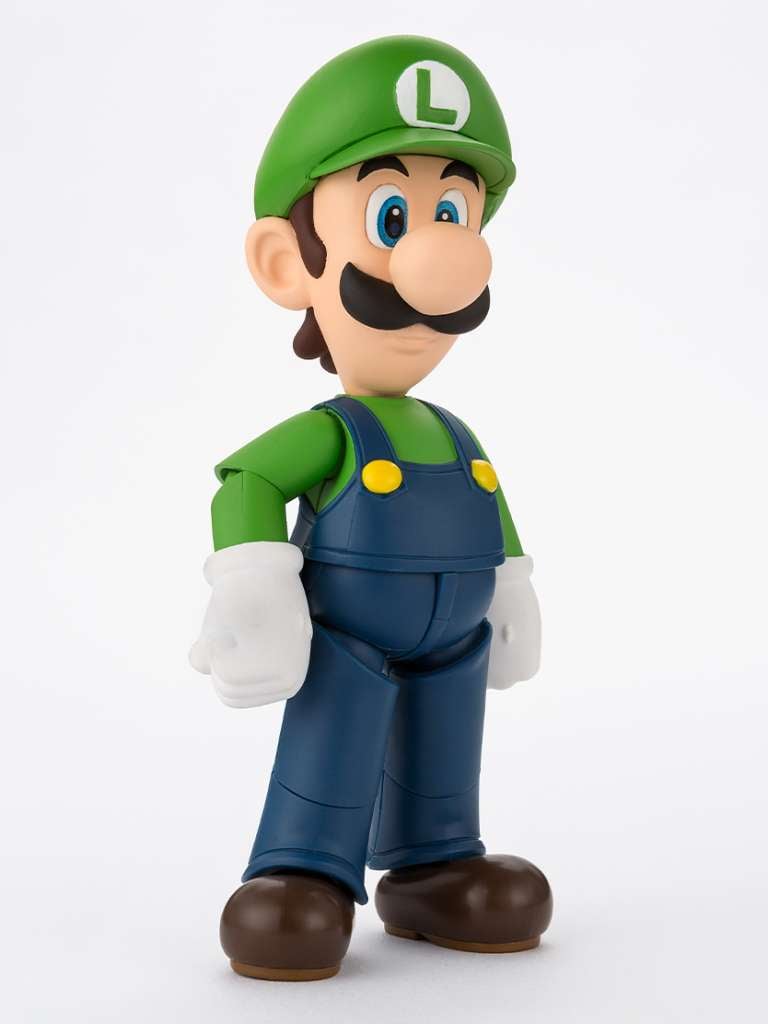 SUPER MARIO - Luigi - Figurine S.H. Figuarts 11cm - Toys Legacy Collection