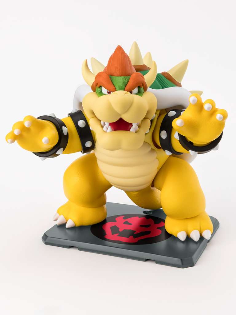 SUPER MARIO - Bowser - Figurine S.H. Figuarts 13cm - Toys Legacy Collection