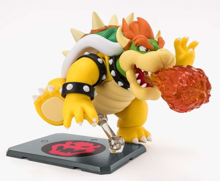 SUPER MARIO - Bowser - Figurine S.H. Figuarts 13cm - Toys Legacy Collection