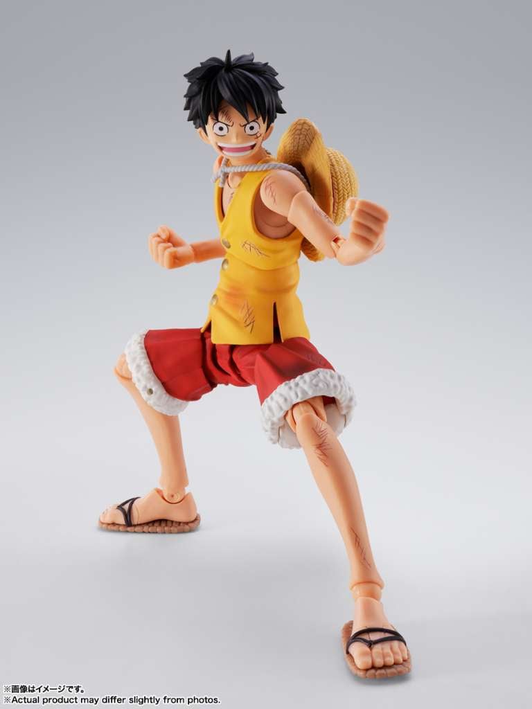 ONE PIECE - Luffy "Marineford" - Figurine S.H. Figuarts 14.5cm - Toys Legacy Collection