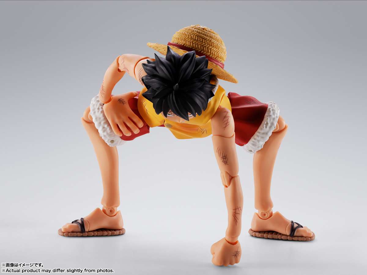 ONE PIECE - Luffy "Marineford" - Figurine S.H. Figuarts 14.5cm - Toys Legacy Collection