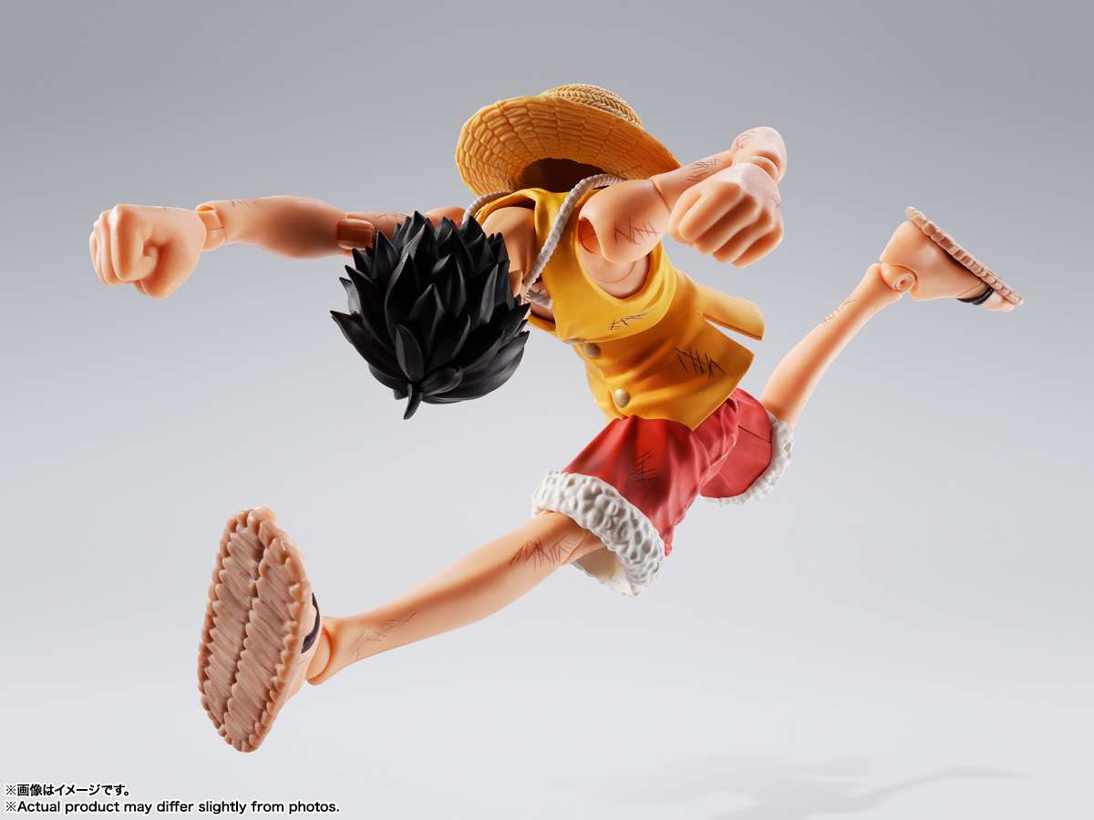 ONE PIECE - Luffy "Marineford" - Figurine S.H. Figuarts 14.5cm - Toys Legacy Collection