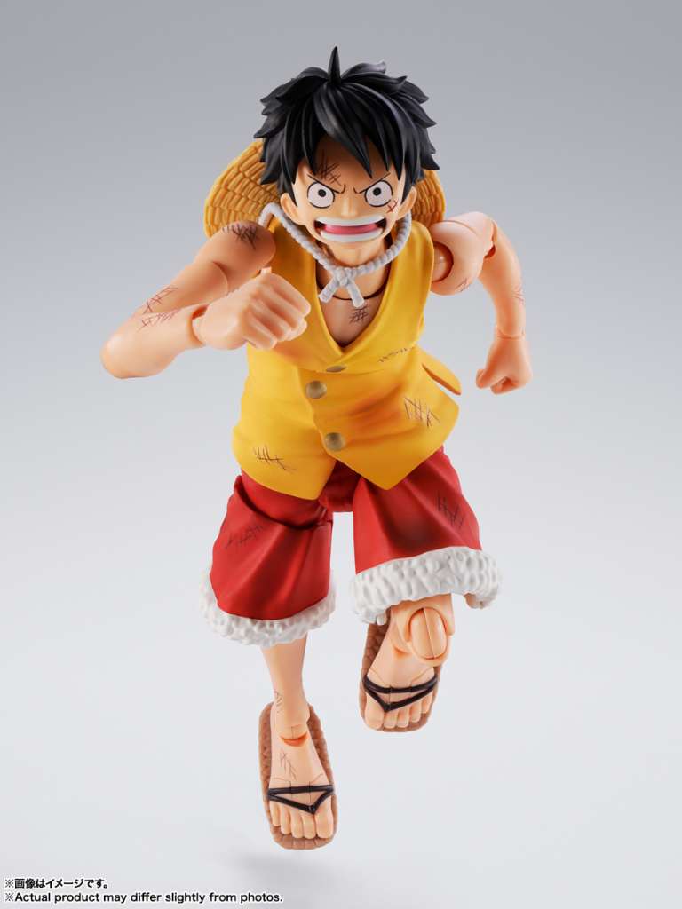 ONE PIECE - Luffy "Marineford" - Figurine S.H. Figuarts 14.5cm - Toys Legacy Collection