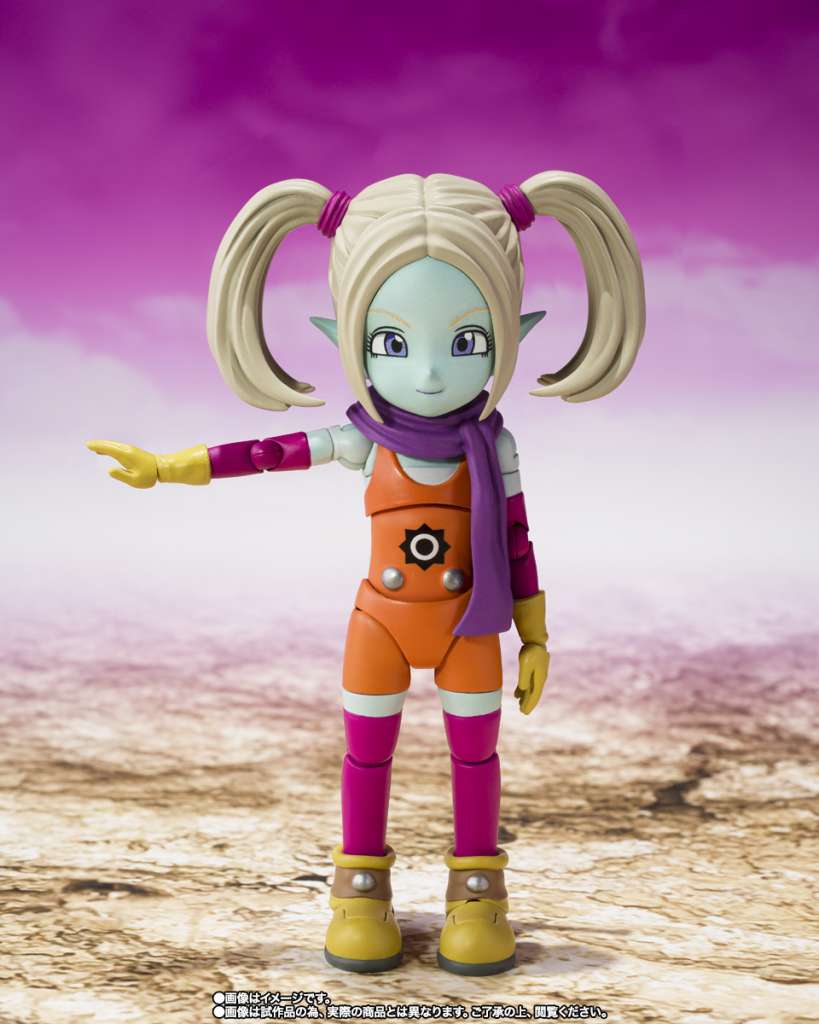 DRAGON BALL DAIMA - Panzy - Figurine S.H. Figuarts 8cm - Toys Legacy Collection