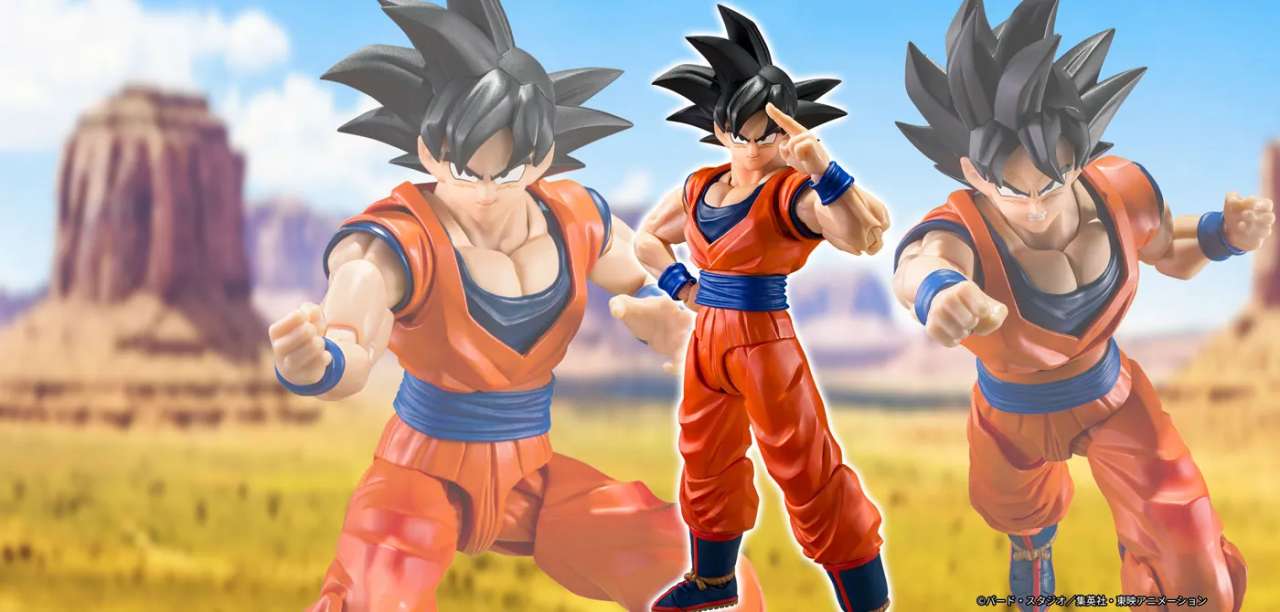 DRAGON BALL Z - Son Goku - Figurine S.H. Figuarts 13.5cm - Toys Legacy Collection