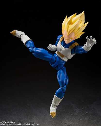 DRAGON BALL Z - Super Saiyan Vegeta - Figurine S.H. Figuarts 13.5cm - Toys Legacy Collection