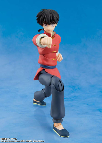 RANMA 1/2 - Ranma (Garçon) - Figurine S.H. Figuarts 14cm - Toys Legacy Collection