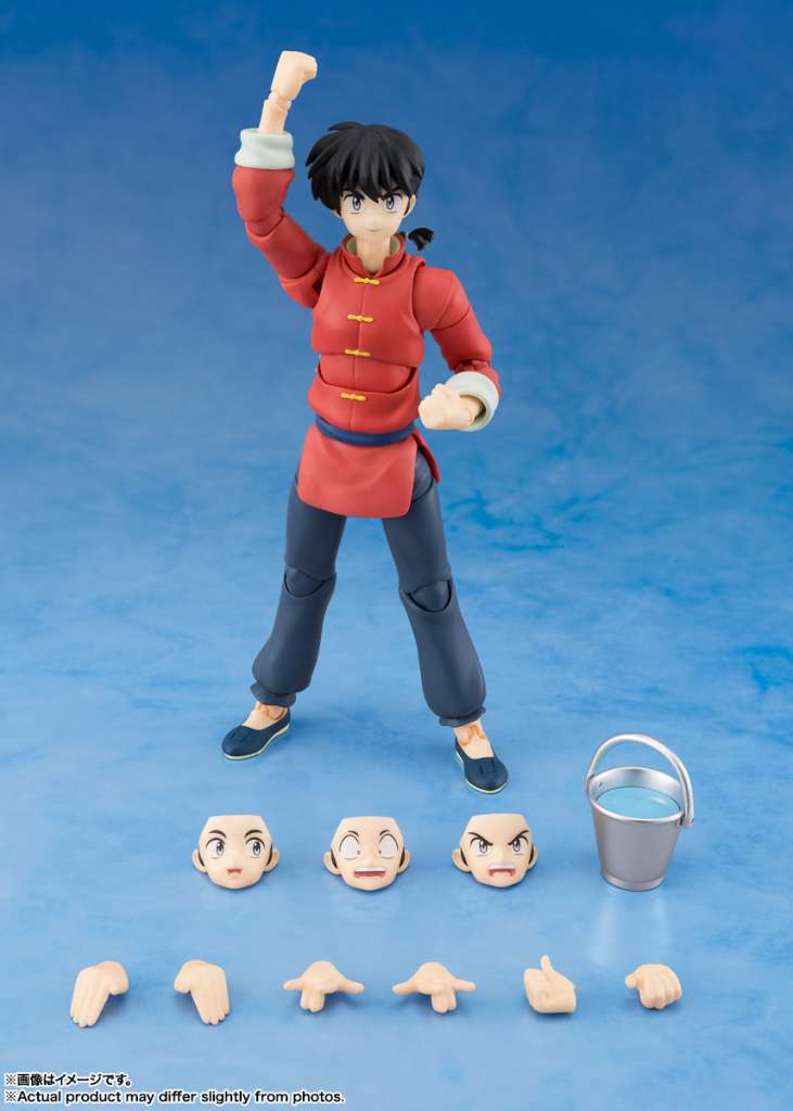 RANMA 1/2 - Ranma (Garçon) - Figurine S.H. Figuarts 14cm - Toys Legacy Collection