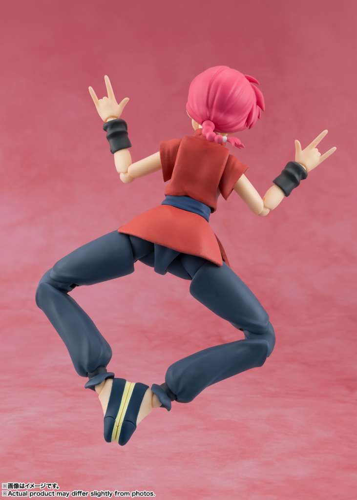 RANMA 1/2 - Ranma (Fille) - Figurine S.H. Figuarts 12cm - Toys Legacy Collection