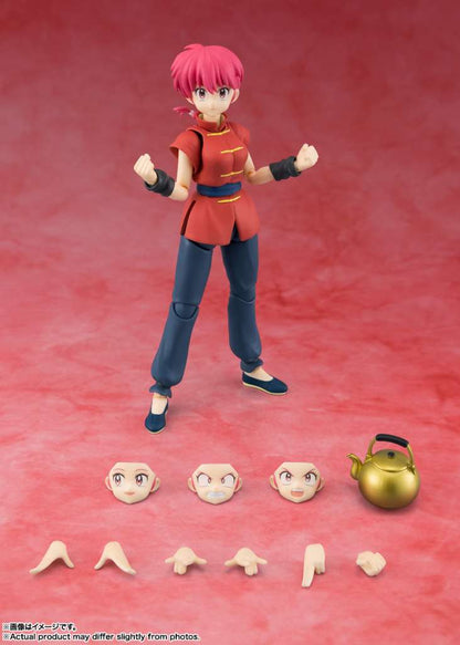 RANMA 1/2 - Ranma (Fille) - Figurine S.H. Figuarts 12cm - Toys Legacy Collection