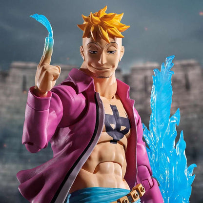 ONE PIECE - Marco "Marineford" - Figurine S.H. Figuarts 17cm - Toys Legacy Collection