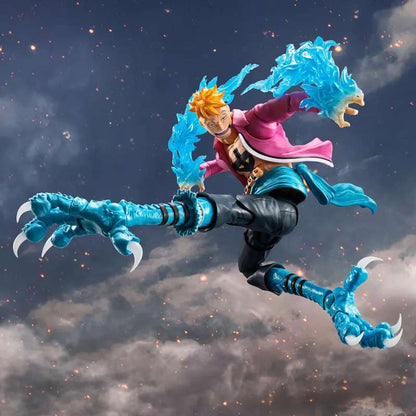 ONE PIECE - Marco "Marineford" - Figurine S.H. Figuarts 17cm - Toys Legacy Collection