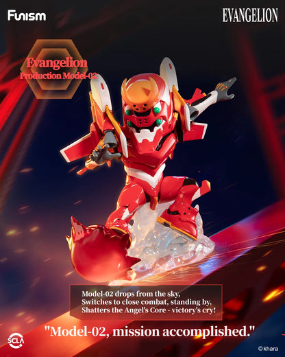 EVANGELION - EVA - Blind Box Set 8 Figurine 12cm - Toys Legacy Collection
