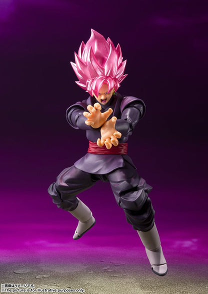 DRAGON BALL SUPER - SS Goku Black Rosé - Figurine S.H. Figuarts 14cm - Toys Legacy Collection