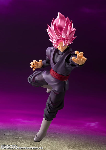 DRAGON BALL SUPER - SS Goku Black Rosé - Figurine S.H. Figuarts 14cm - Toys Legacy Collection