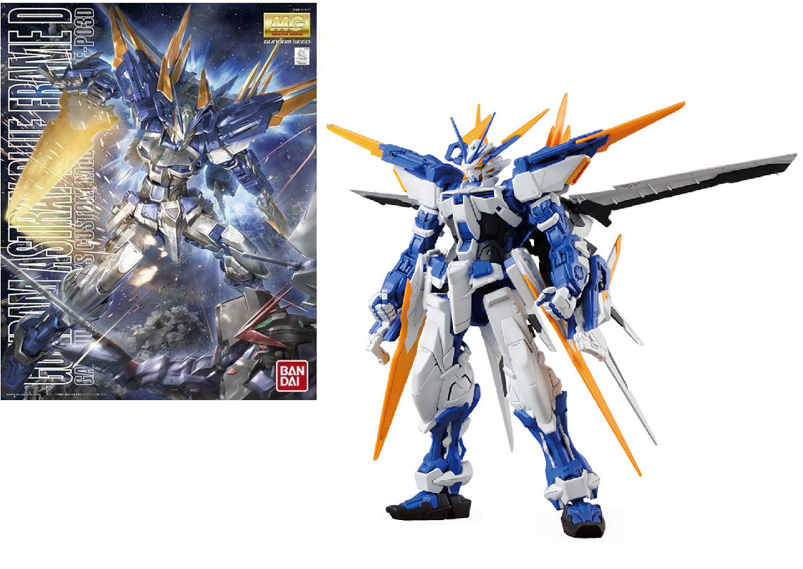 GUNDAM - MG 1/100 Gundam Astray Blue Frame D - Model Kit 18cm - Toys Legacy Collection