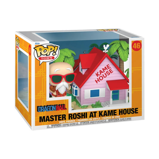 DRAGON BALL - POP TOWN N° 46 - Kame House avec Master Roshi - Toys Legacy Collection