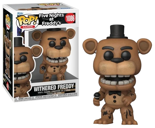 FIVE NIGHTS AT FREDDY'S - POP Games N° 1086 - Withered Freddy - Toys Legacy Collection