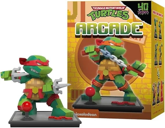 TORTUES NINJA - Arcade - Display 6 Figurines - Toys Legacy Collection