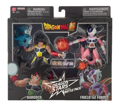 DRAGON BALL - Bardock Vs Frieza - Battle Pack Dragon Stars 17cm - Toys Legacy Collection