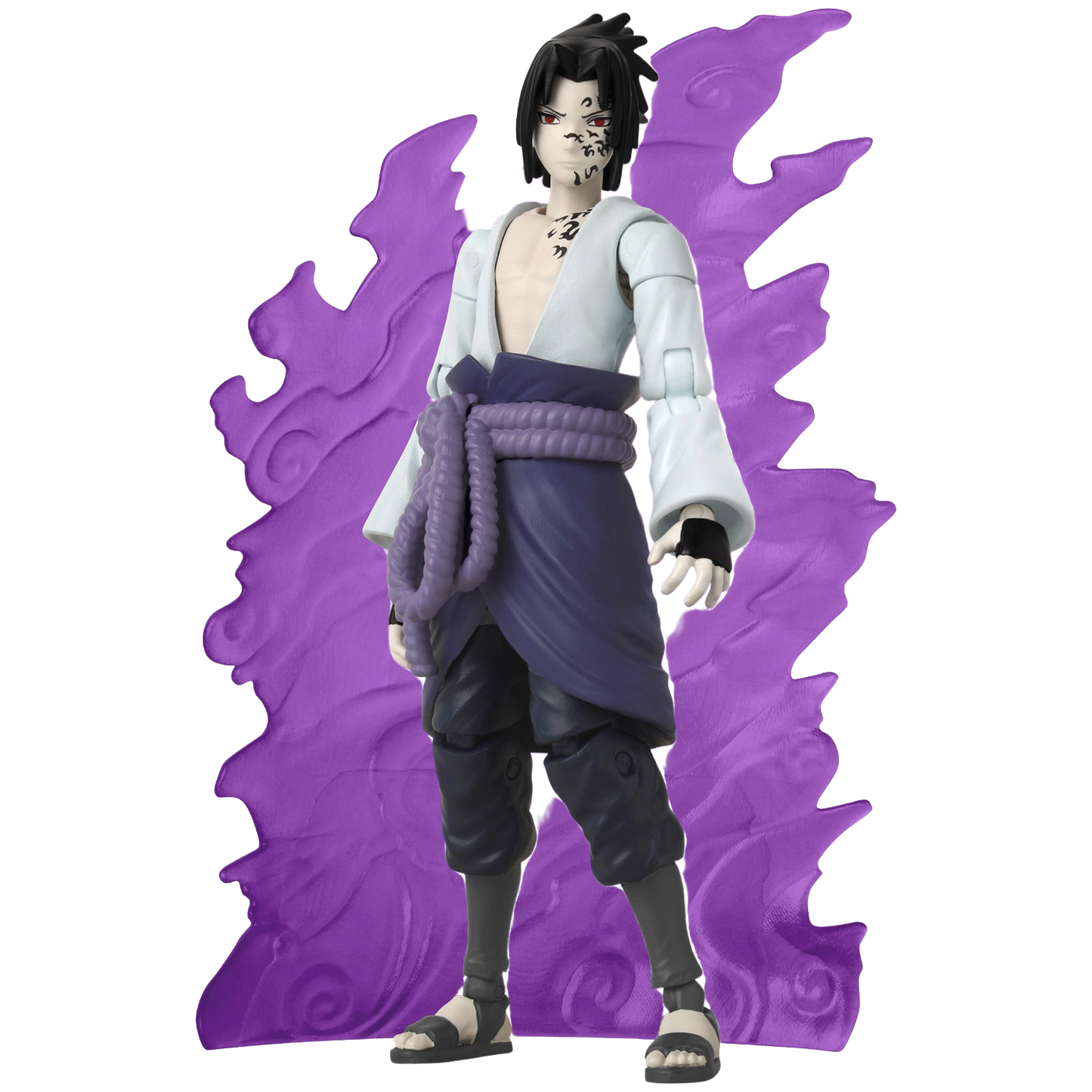 NARUTO - Sasuke avec effet transf. - Figurine Anime Heroes Beyond 17cm - Toys Legacy Collection