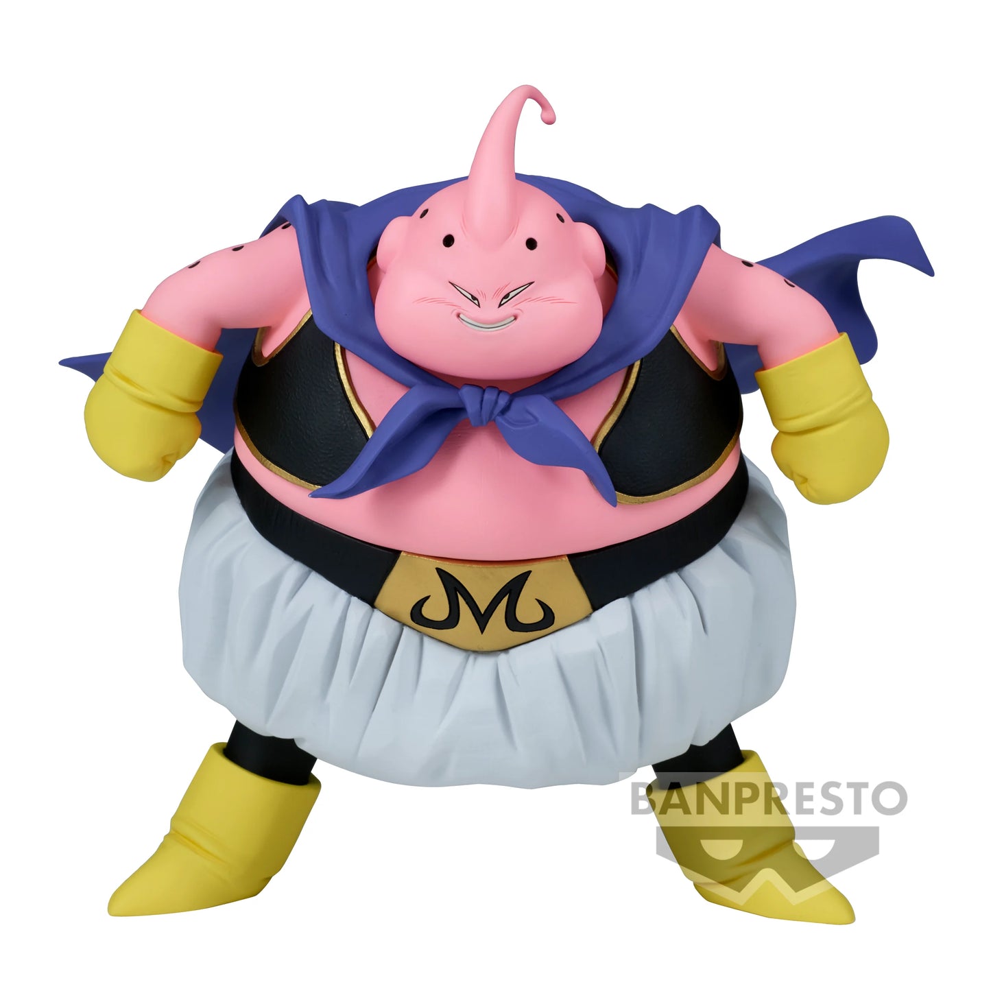 Figurine solide de 15 cm de Majin Buu de Dragon Ball Z, créée par Banpresto, illustrée dans l'image.