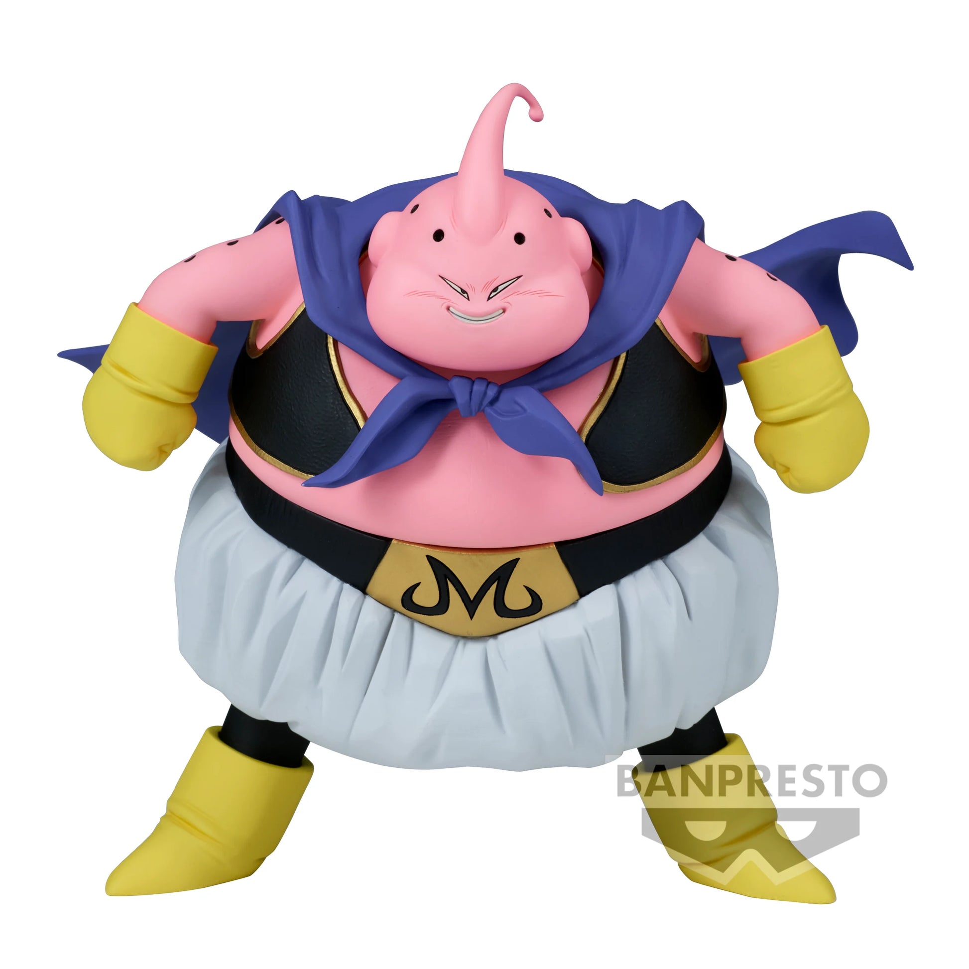 Figurine solide de 15 cm de Majin Buu de Dragon Ball Z, créée par Banpresto, illustrée dans l'image.