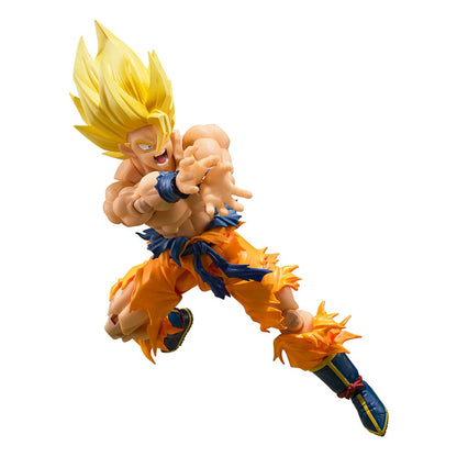 DRAGON BALL Z - Super Sayian Son Goku - Figurine S.H. Figuarts 14cm - Toys Legacy Collection