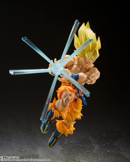 DRAGON BALL Z - Super Sayian Son Goku - Figurine S.H. Figuarts 14cm - Toys Legacy Collection