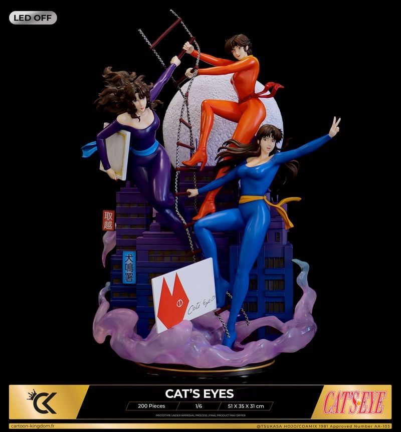 CAT'S EYES - Cat's Eye - Statue Resin 1/6 51cm - Toys Legacy Collection