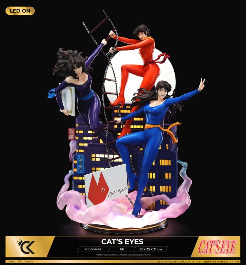 CAT'S EYES - Cat's Eye - Statue Resin 1/6 51cm - Toys Legacy Collection